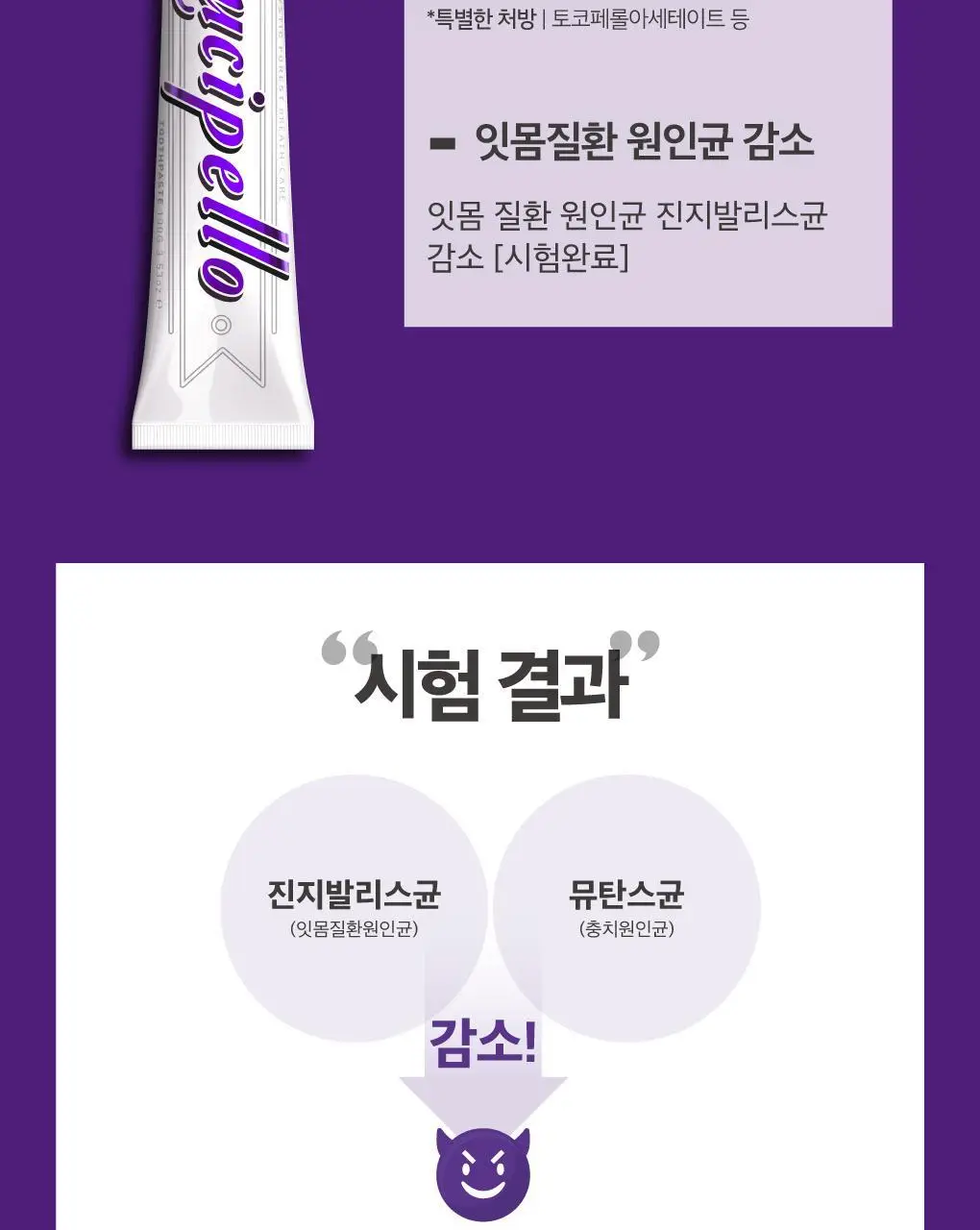 [잇몸케어] 루치펠로 트로피칼오션 치약 100g 상세페이지 3